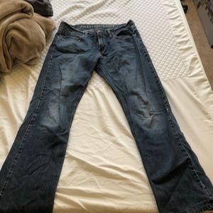 American Eagle original straight 32x34